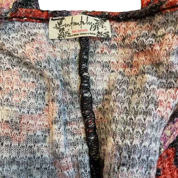 Free People FP Ciara Printed Floral Top Size Small - Picture 4 of 6